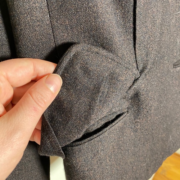 Vintage 60’s Peter Pan Collar Wool Jacket  Med - Picture 4 of 7